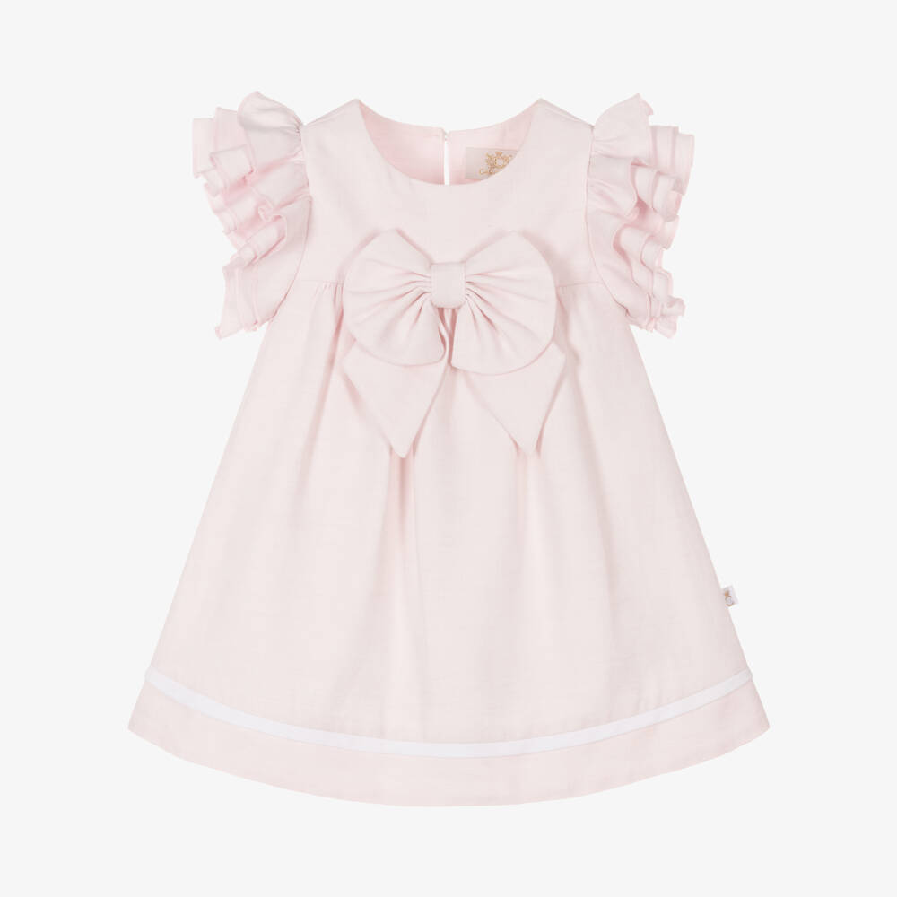 Caramelo Kids-Набор из мягкого розового льна для девочек | Childrensalon Outlet