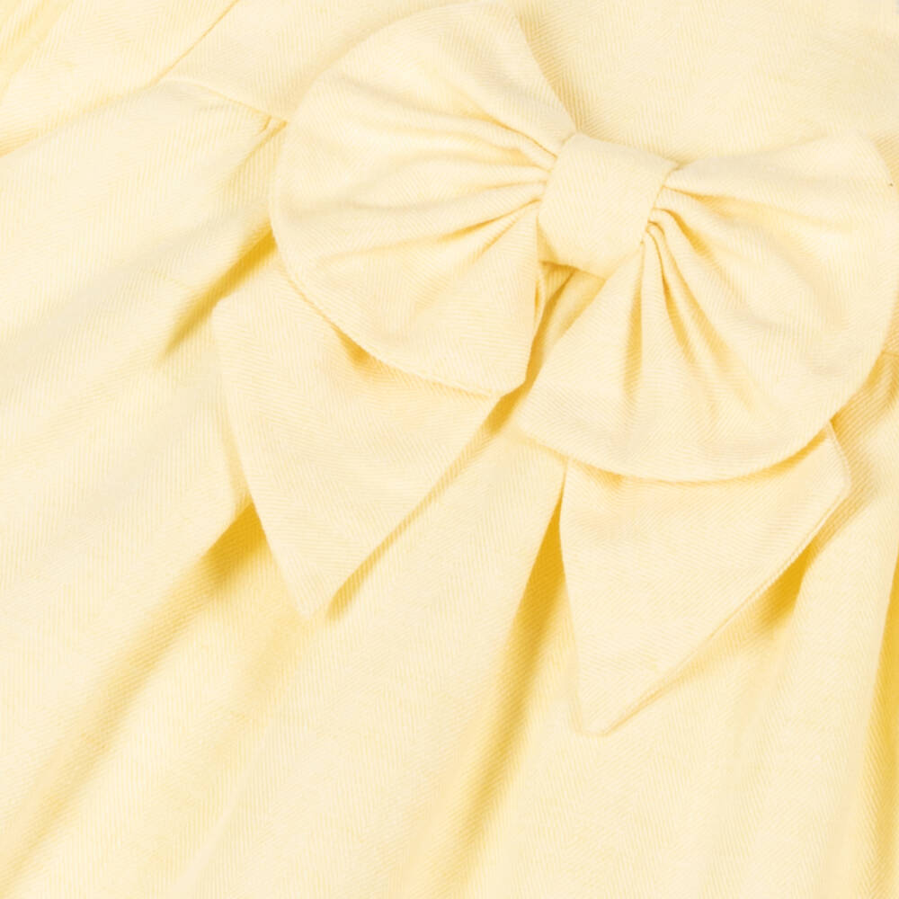 Caramelo Kids-Girls' Sunny Linen Blend Dress | Childrensalon Outlet