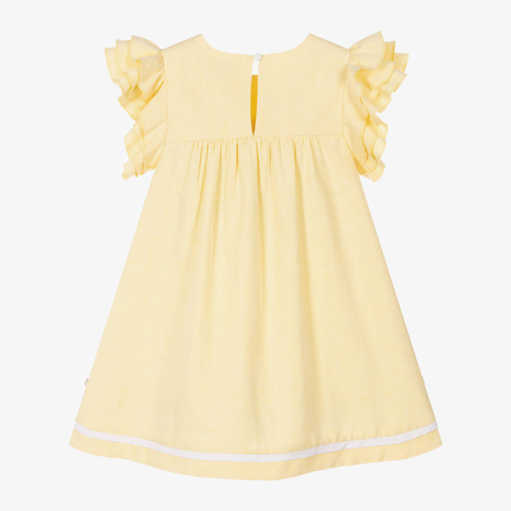 Caramelo Kids-Льняное-хлопковое платье Sunny для девочек | Childrensalon Outlet