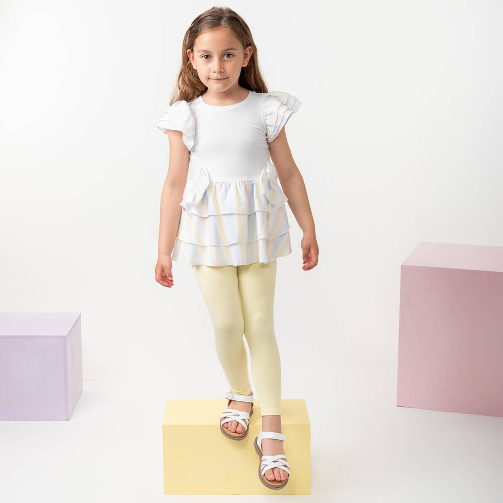 Caramelo Kids-Леггинсы в полоску Sunshine для девочек | Childrensalon Outlet