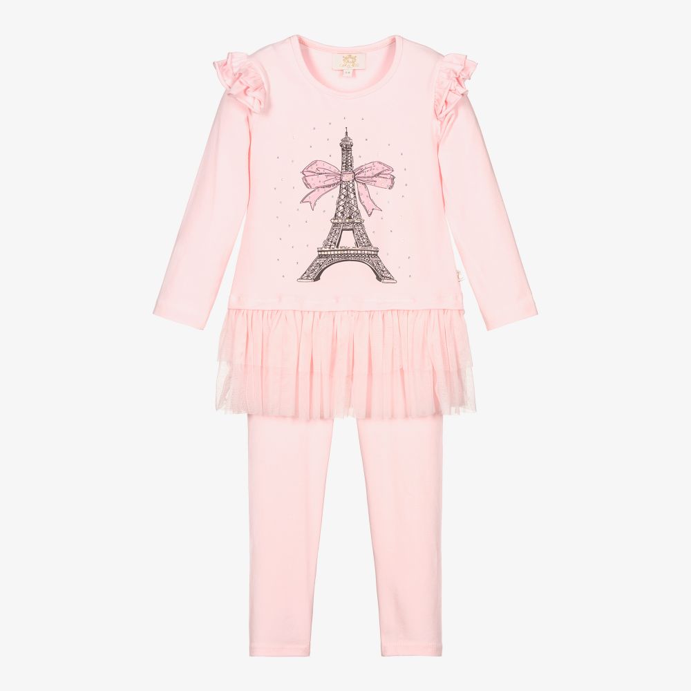 Caramelo Kids-Girls Top & Leggings Set | Childrensalon Outlet