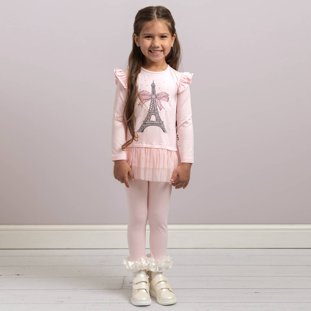 Caramelo Kids-Girls Top & Leggings Set | Childrensalon Outlet