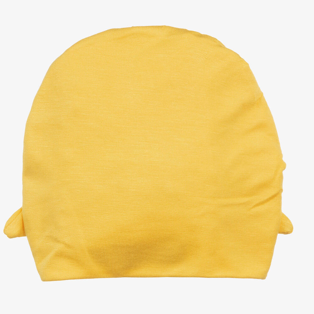 Caramelo Kids-Желтый тюрбан из вискозы для девочек | Childrensalon Outlet