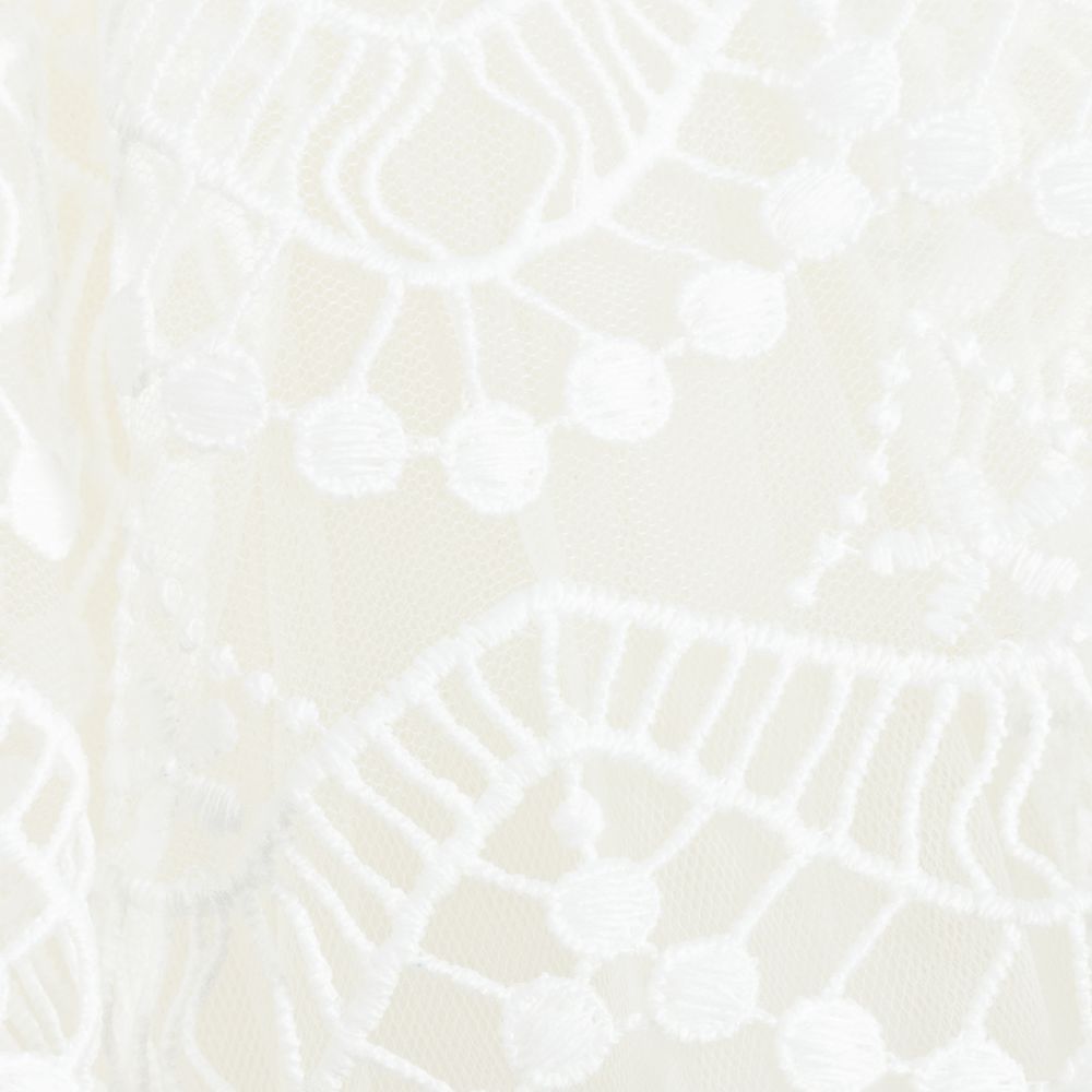 Caramelo Kids-Ivory Satin & Tulle Dress | Childrensalon Outlet