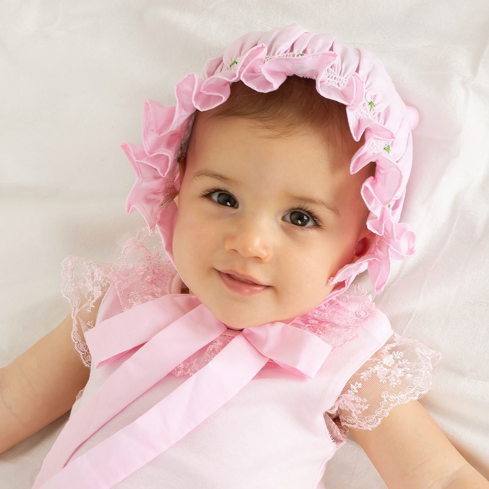 Smocked bonnet clearance