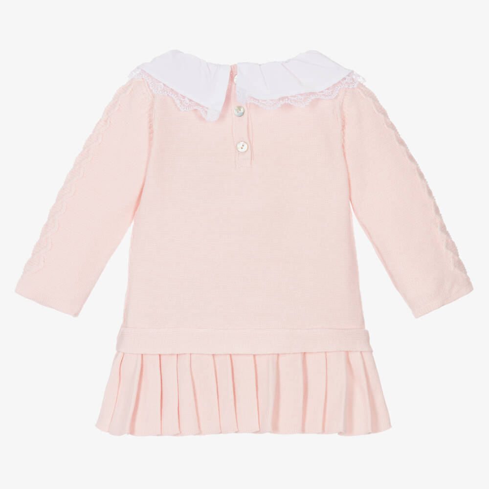 Caramelo Kids-Платье из розового хлопка для девочек | Childrensalon Outlet