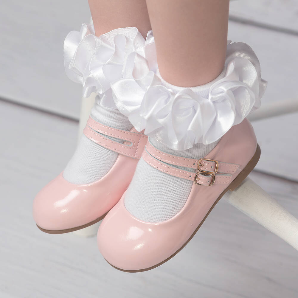 Caramelo Kids-Розовые туфли из лакированной кожи | Childrensalon Outlet