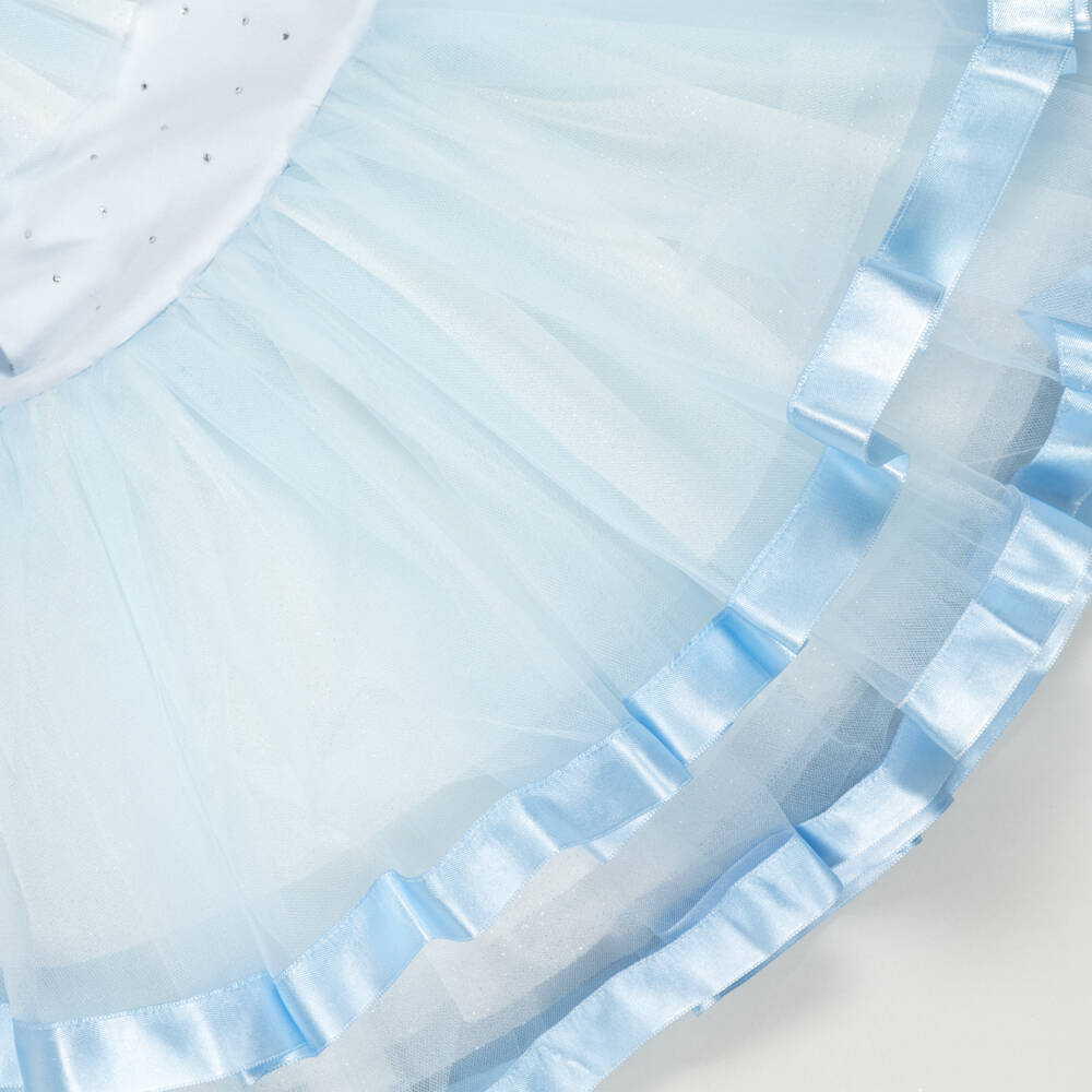 Caramelo Kids-Preloved Girls Blue Sparkly Tulle Dress (1-2 years) | Childrensalon Outlet