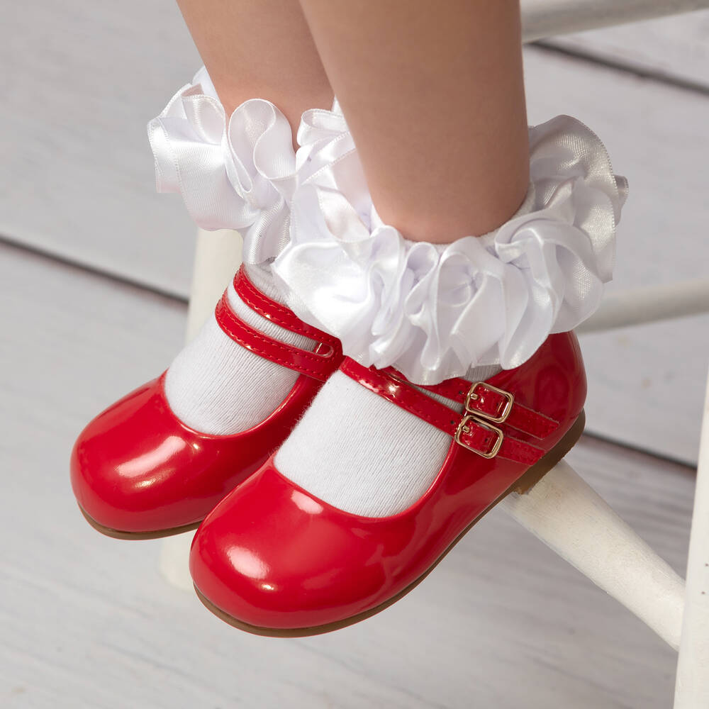 Youth red shoes cheap