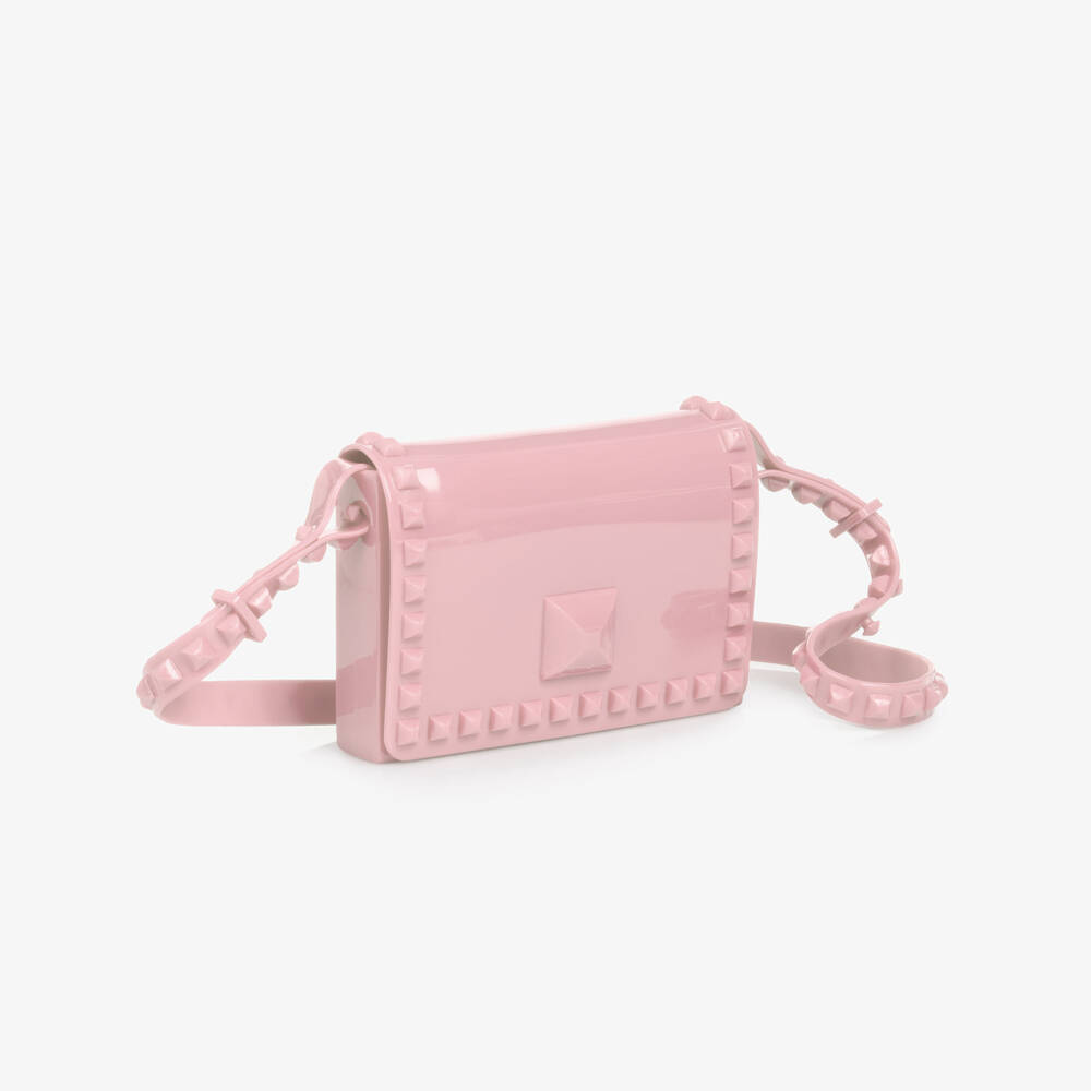 Carmen Sol-Girls Light Pink Studded Bag | Childrensalon Outlet