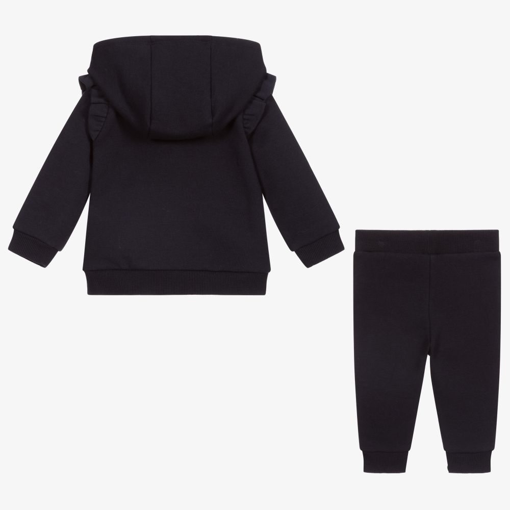 Carrément Beau-Синий спортивный костюм из органического хлопка | Childrensalon Outlet