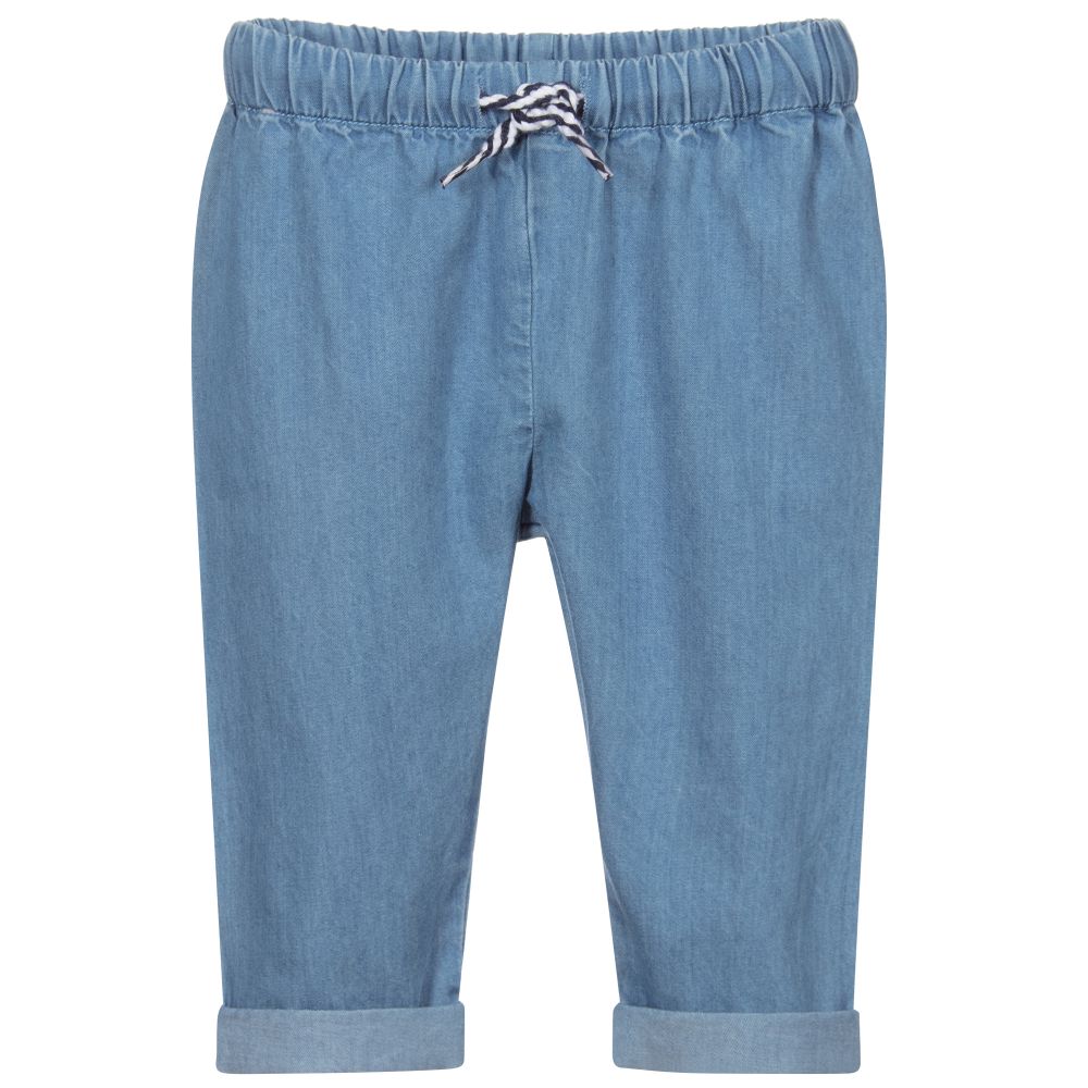 Carrément Beau - Blaue Baumwollhose für Jungen | Childrensalon