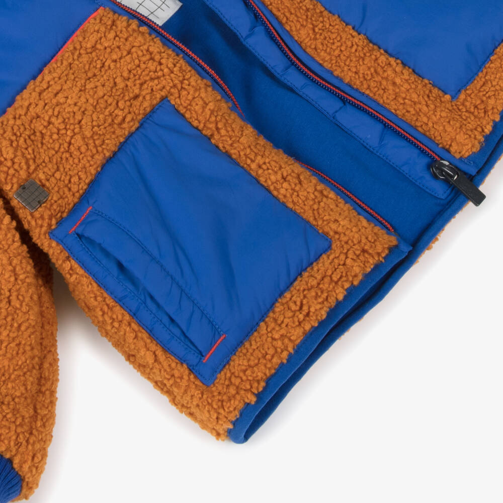 Carrément Beau-Boys Bouclé Hooded Jacket | Childrensalon Outlet