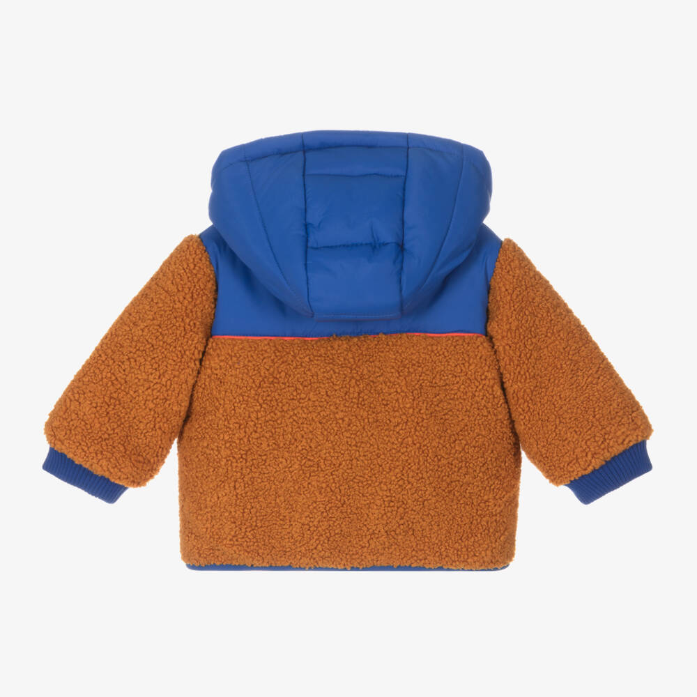 Carrément Beau-Boys Bouclé Hooded Jacket | Childrensalon Outlet