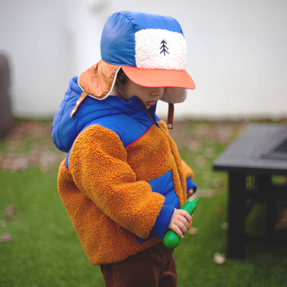 Carrément Beau-Boys Bouclé Hooded Jacket | Childrensalon Outlet