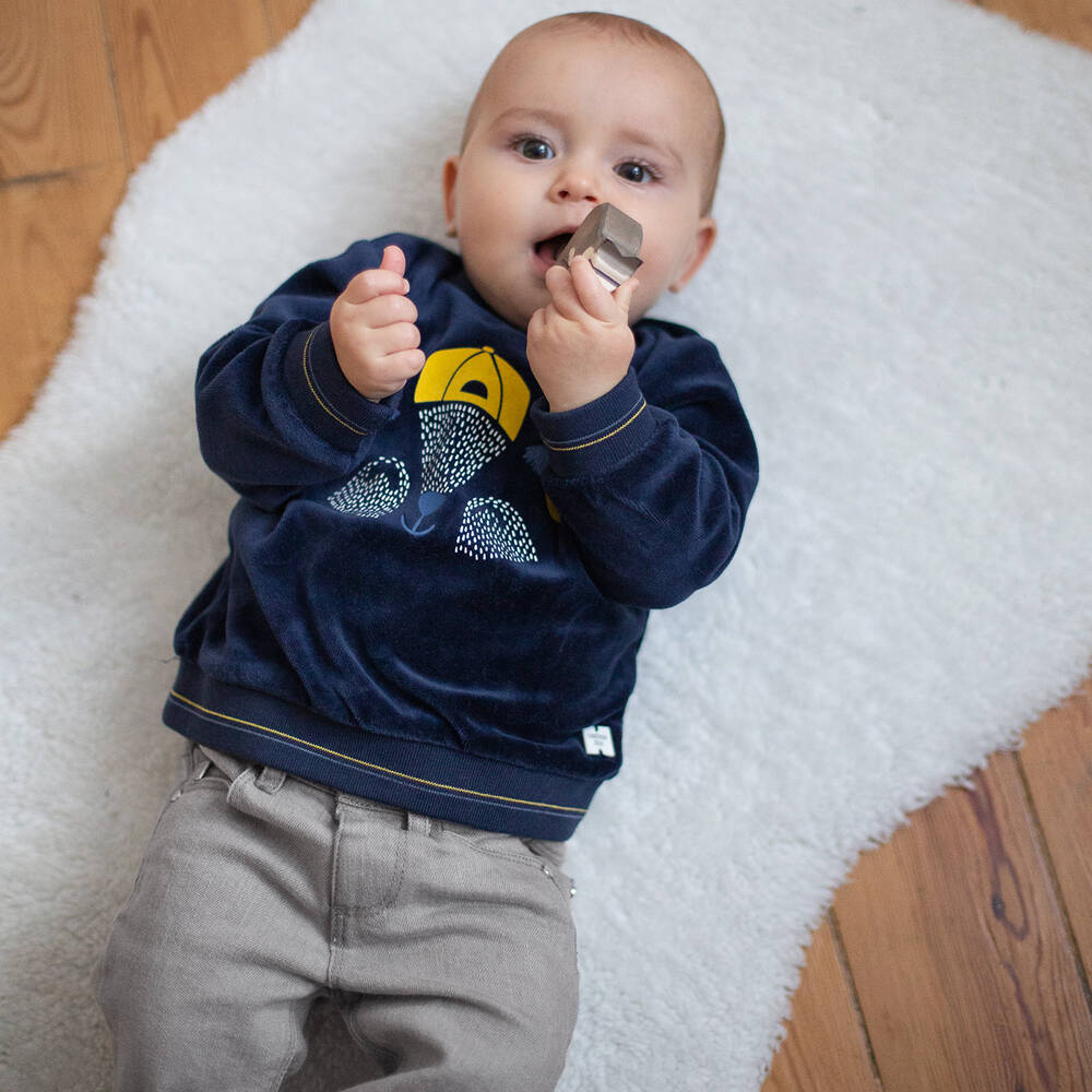 Carrément Beau-Серые узкие джинсы для мальчиков | Childrensalon Outlet