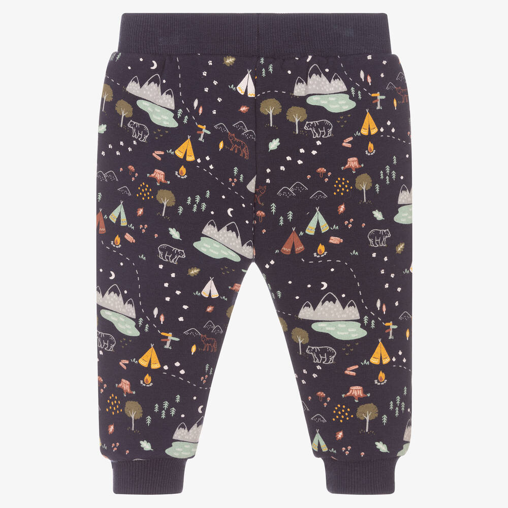 Carrément Beau-Синие хлопковые джоггеры для мальчиков | Childrensalon Outlet