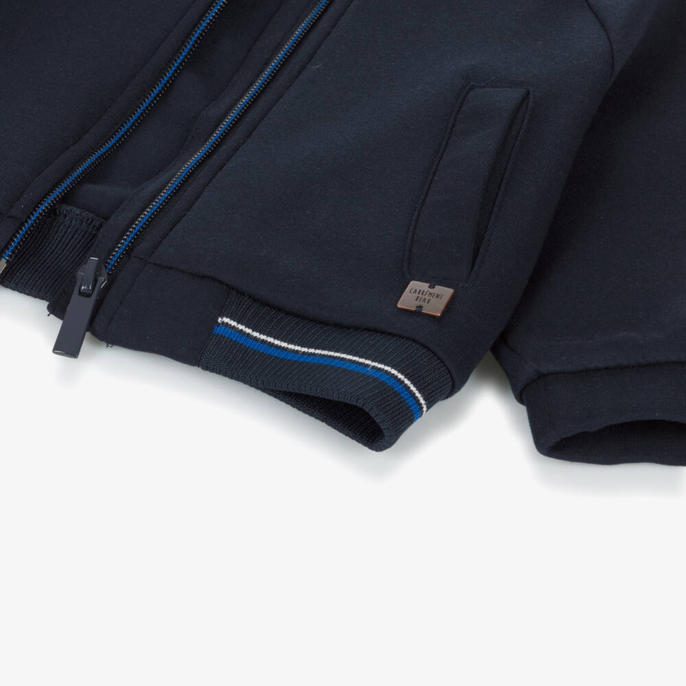 Carrément Beau-Boys Navy Milano Jacket | Childrensalon Outlet