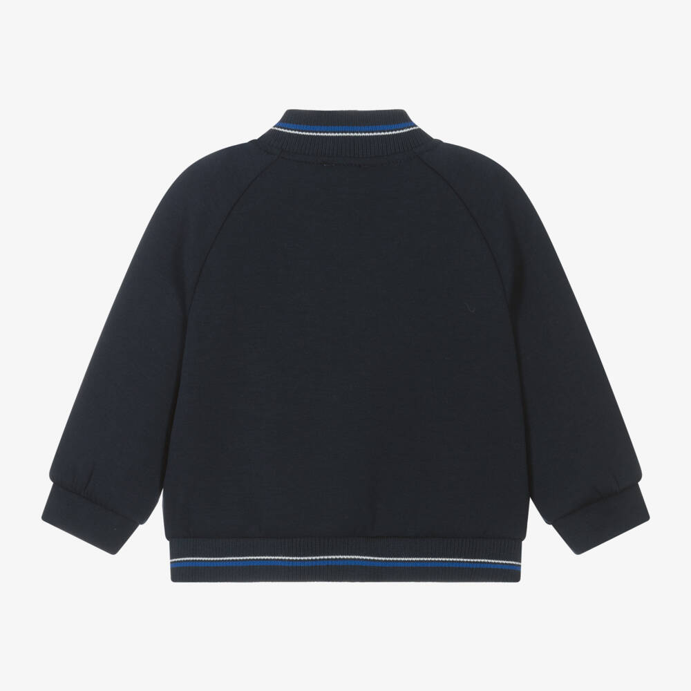 Carrément Beau-Boys Navy Milano Jacket | Childrensalon Outlet