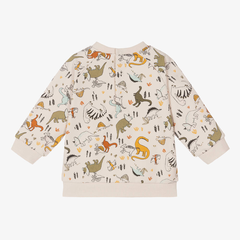 Carrément Beau-Свитшот из органического хлопка с динозаврами | Childrensalon Outlet