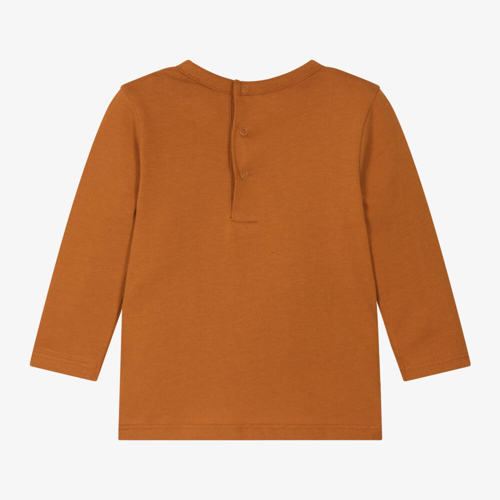 Carrément Beau-Boys Rustic Cotton Jersey Top | Childrensalon Outlet