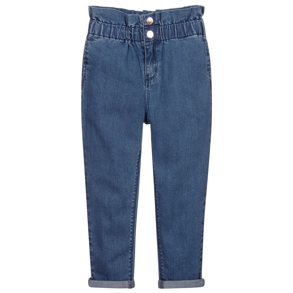 Carrément Beau - Синие джинсы для девочек | Childrensalon