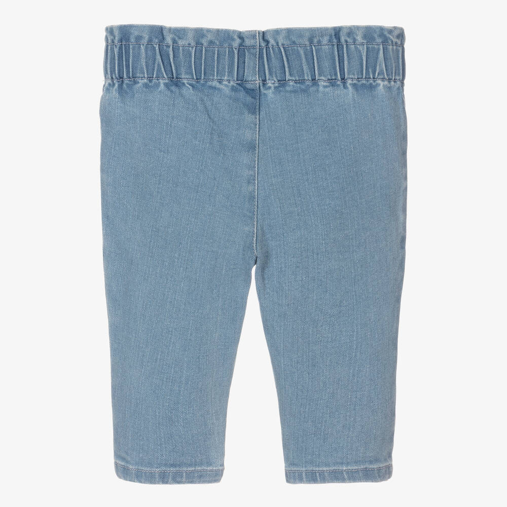 Carrément Beau-Голубые джинсы для девочек | Childrensalon Outlet