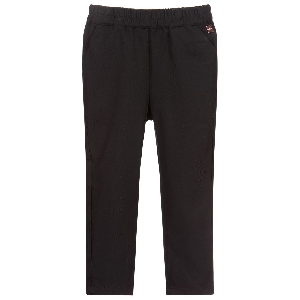 Carrément Beau-Girls Grey Flannel Trousers | Childrensalon Outlet