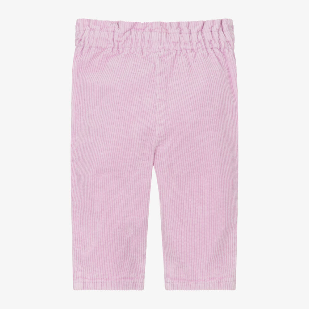 Carrément Beau-Girls Lilac Corduroy Trousers | Childrensalon Outlet
