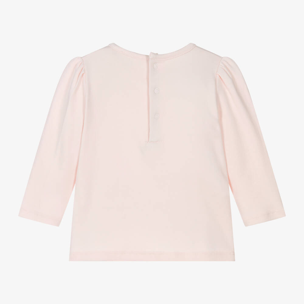 Carrément Beau-بلوزة بطبعة ديزني قطن لون زهري | Childrensalon Outlet