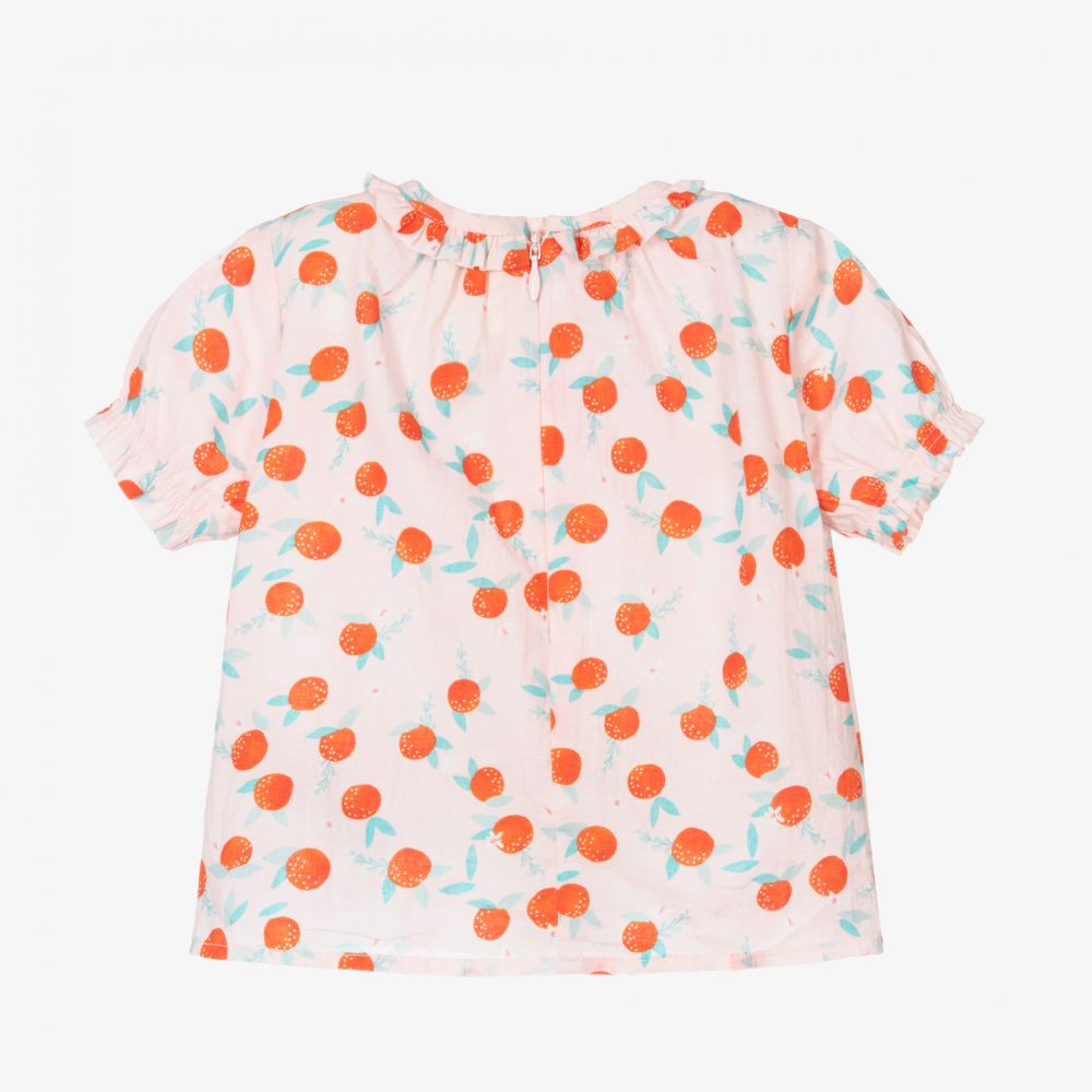 كاريمون بو-بلوز أطفال بناتي قطن لون زهري | Childrensalon Outlet