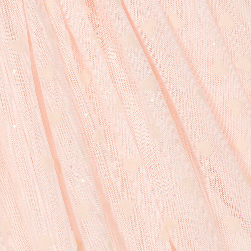 Carrément Beau-Girls Pink Tulle Heart Dress | Childrensalon Outlet