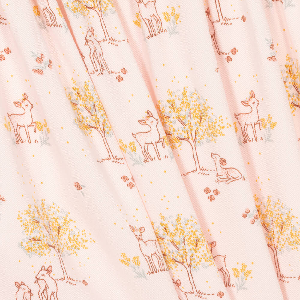 Carrément Beau-Girls Pink Viscose Dress | Childrensalon Outlet