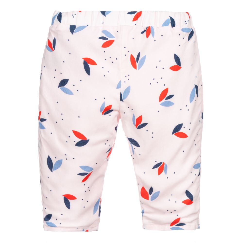 Carrément Beau-Розовые брюки из вискозы для девочек | Childrensalon Outlet
