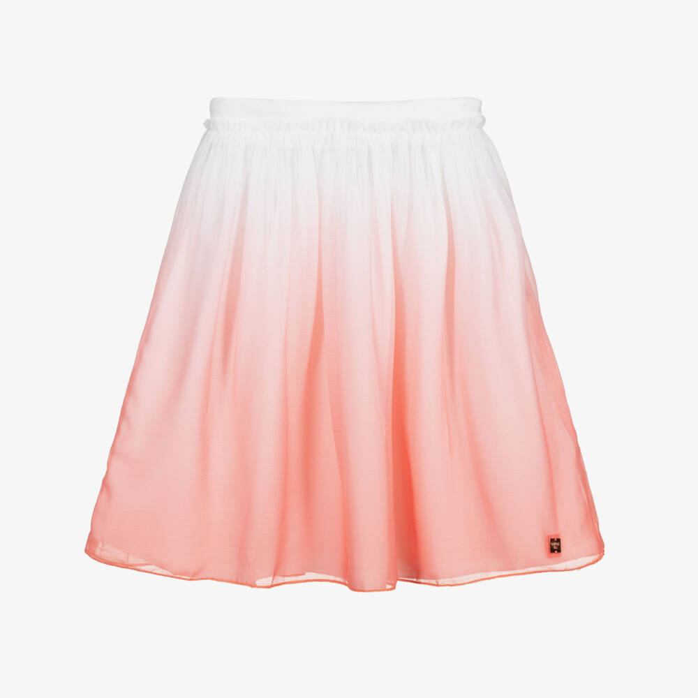 Carrément Beau-Girls Pink & White Skirt | Childrensalon Outlet