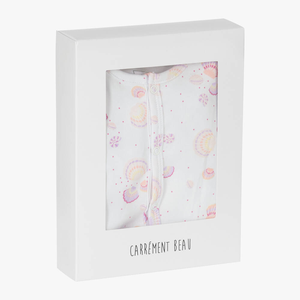 كاريمون بو-بيبي غرو قطن عضوي لون أبيض للمولودات | Childrensalon Outlet