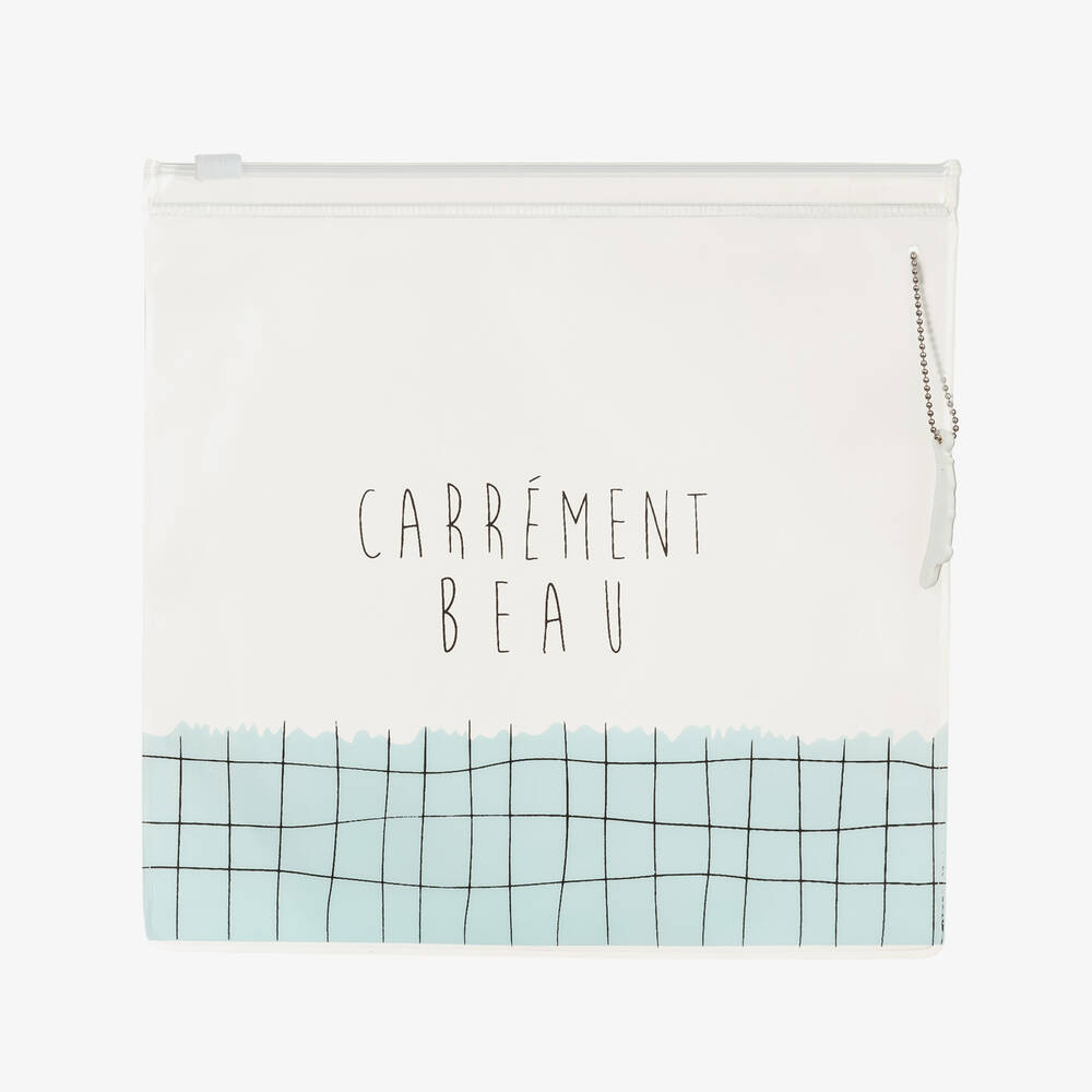 Carrément Beau-Бело-желтый купальник с цветами | Childrensalon Outlet