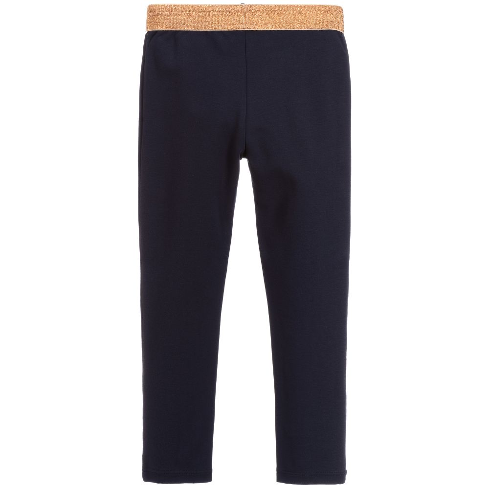 Carrément Beau-Темно-синие брюки из джерси | Childrensalon Outlet