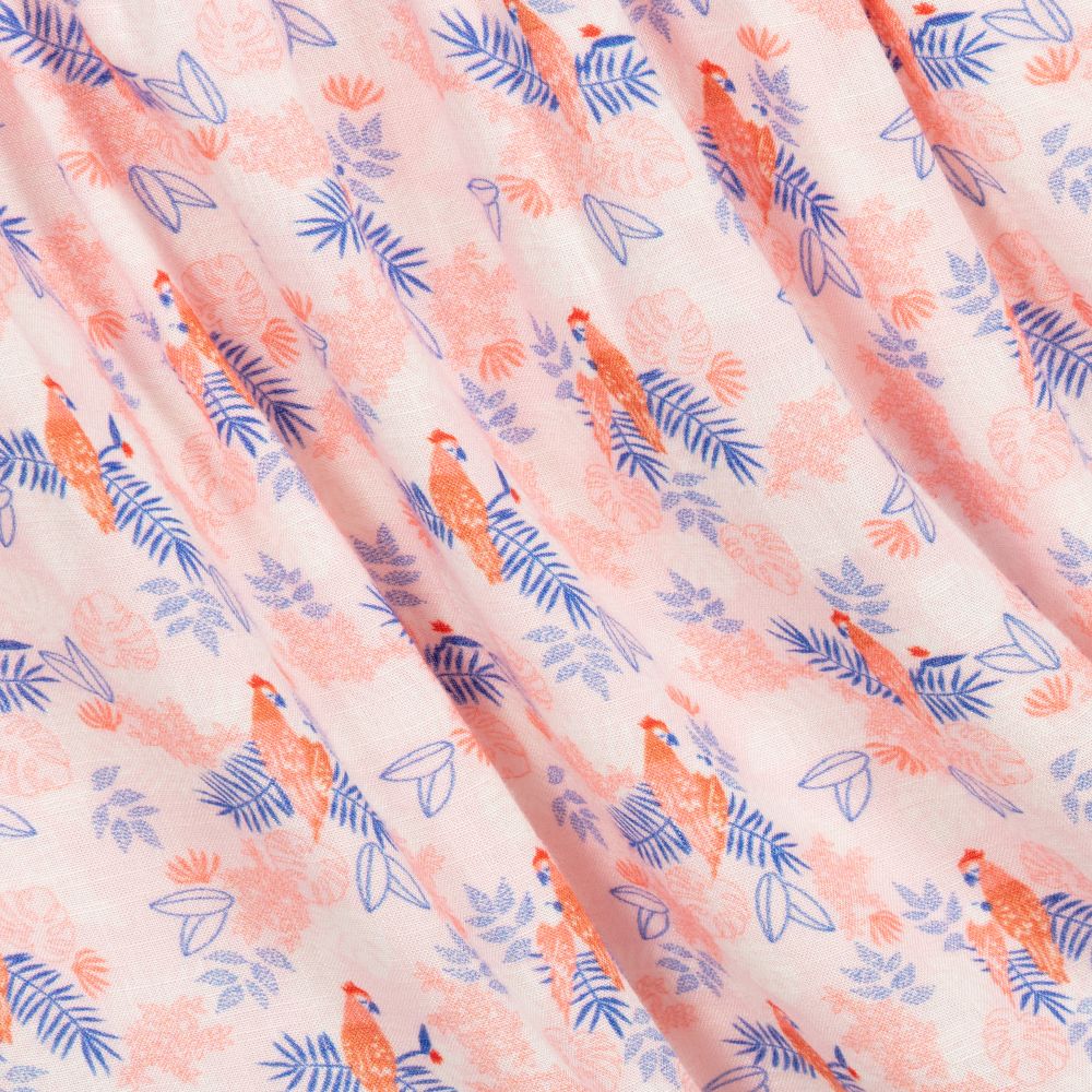 Carrément Beau-Розовое платье из вискозы | Childrensalon Outlet