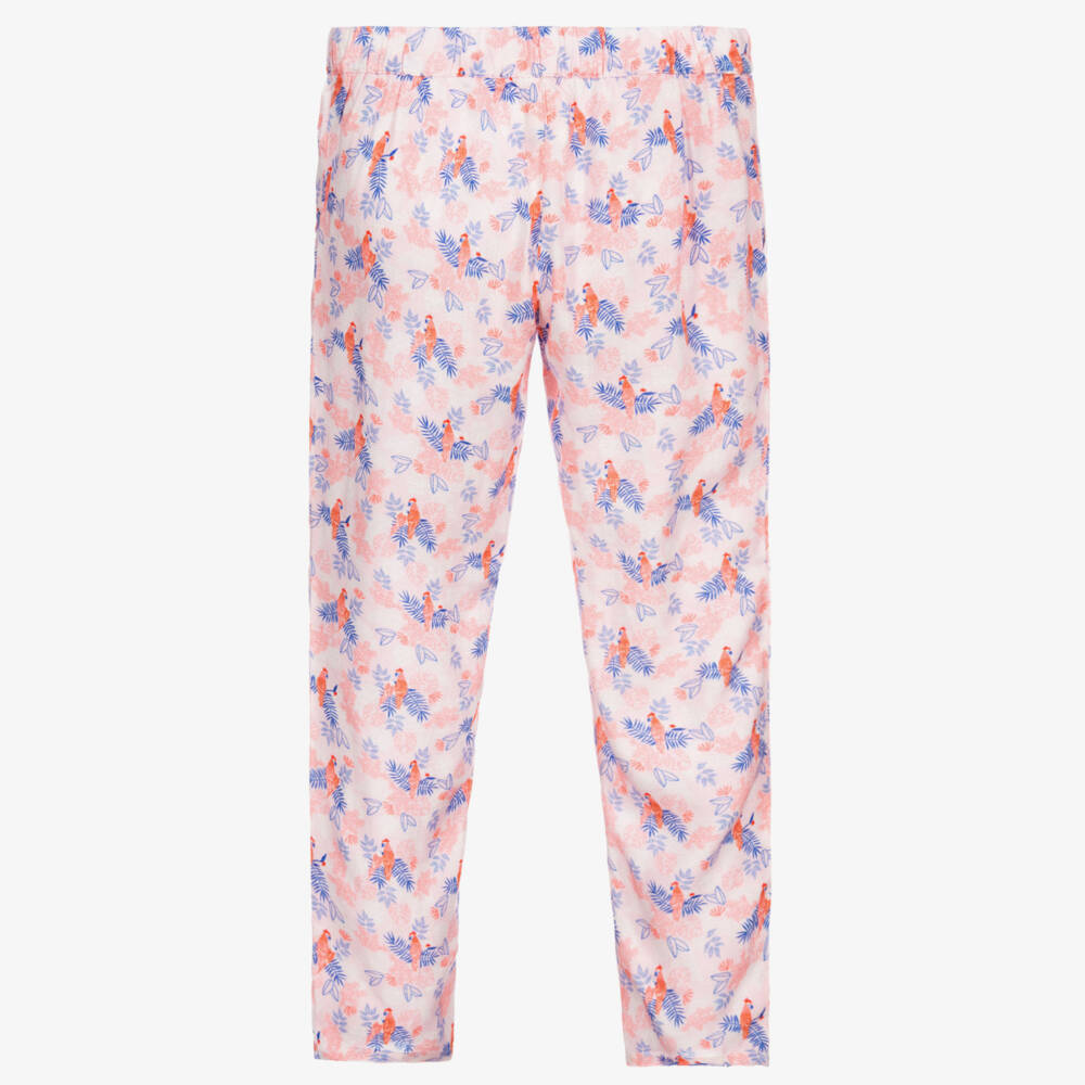 Carrément Beau-Розовые брюки из вискозы | Childrensalon Outlet