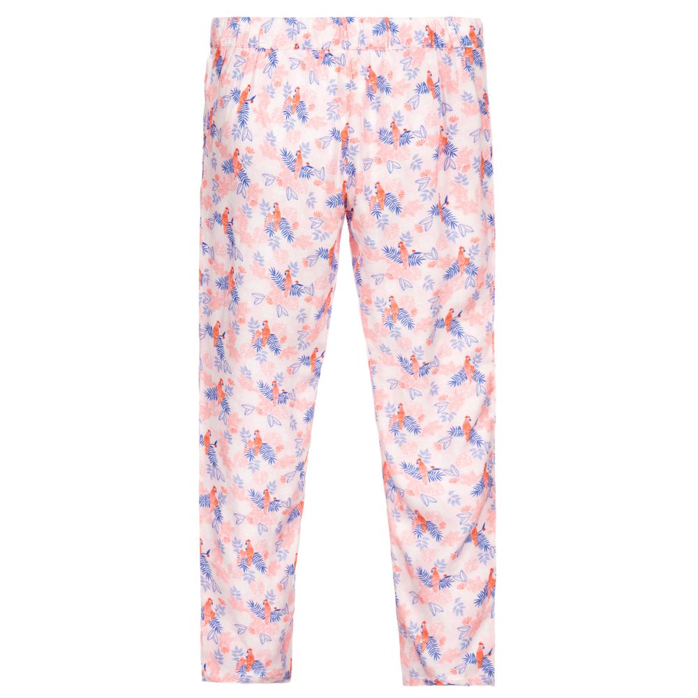 Carrément Beau-Розовые брюки из вискозы | Childrensalon Outlet