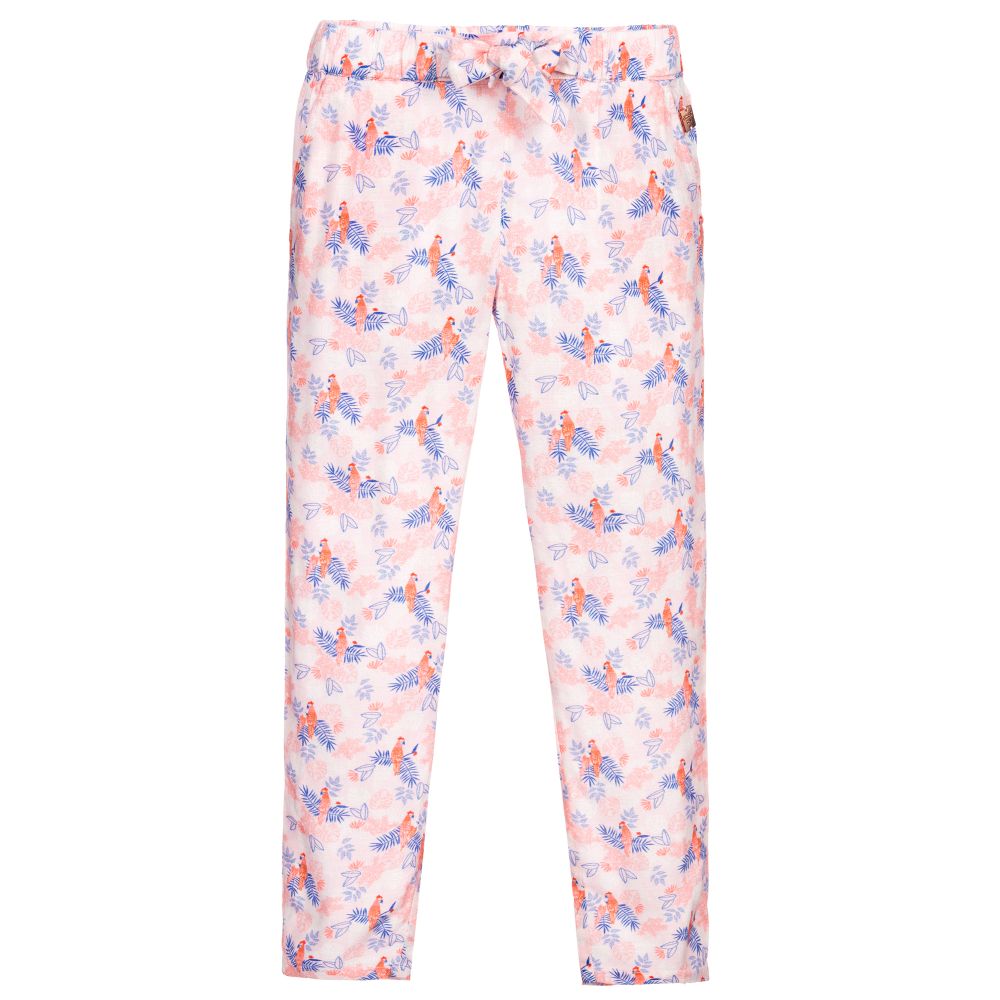 Carrément Beau-Розовые брюки из вискозы | Childrensalon Outlet