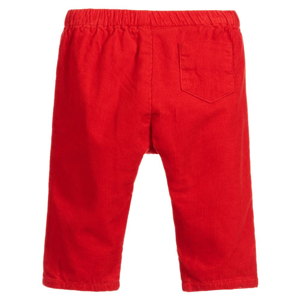 Carr ment Beau Red Corduroy Trousers
