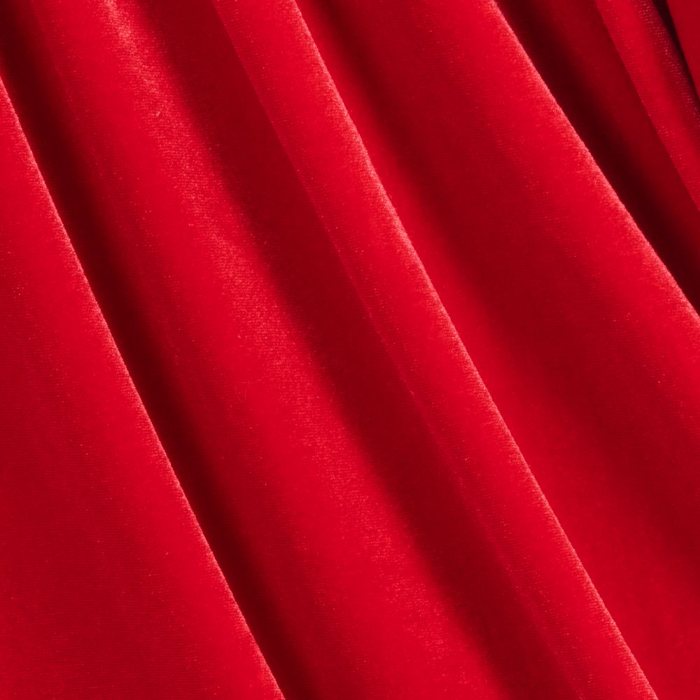 Carrément Beau-Red Velvet Dress | Childrensalon Outlet