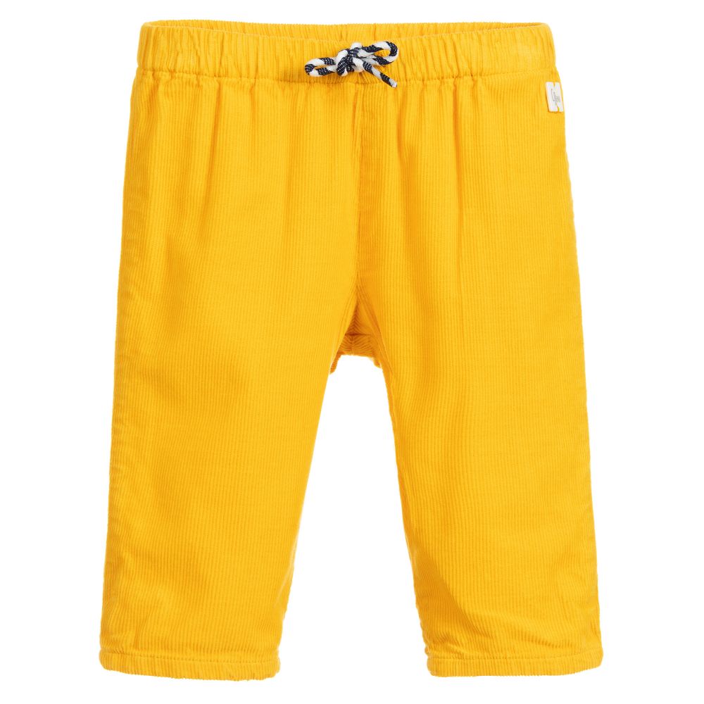 Carrément Beau - Yellow Corduroy Trousers | Childrensalon