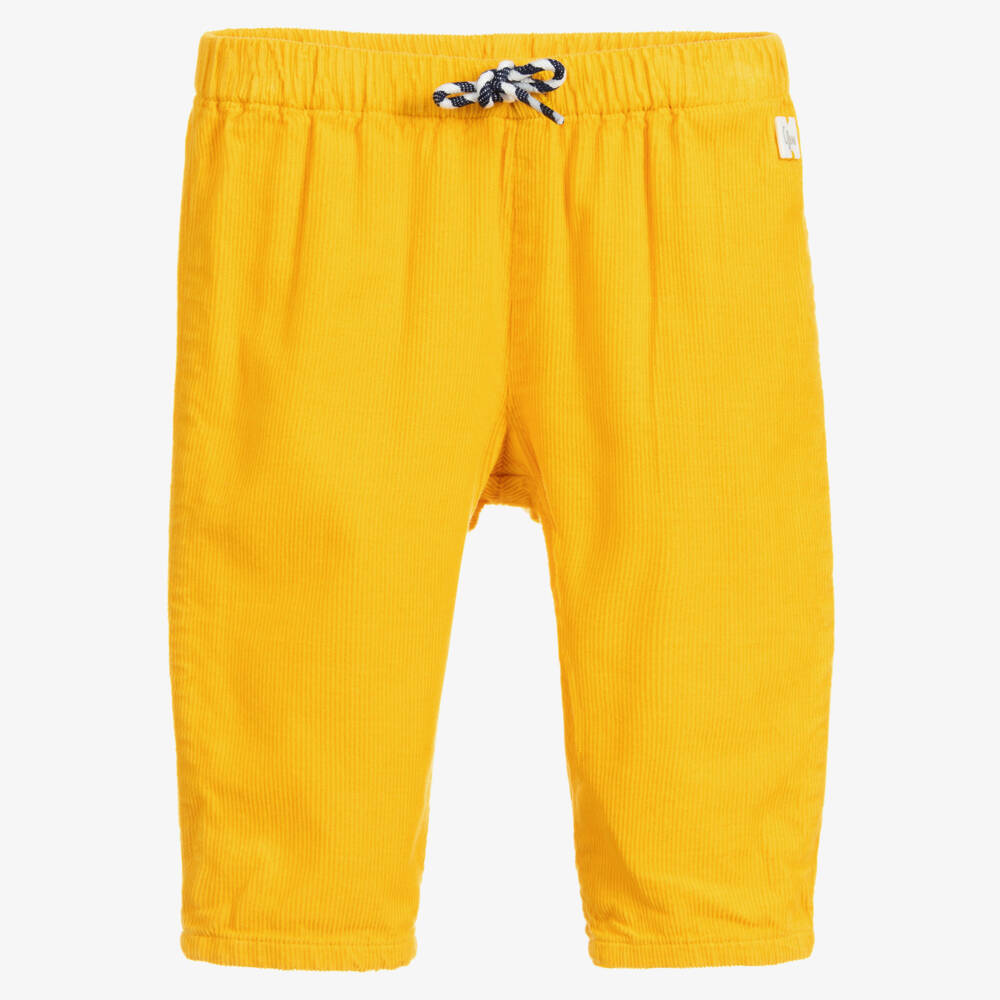 Carrément Beau-Yellow Corduroy Trousers | Childrensalon Outlet