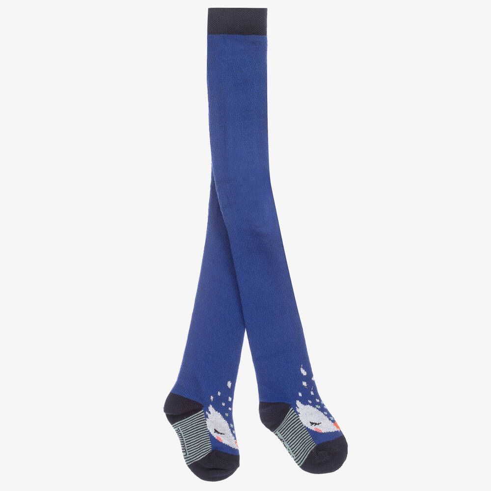 Catimini-Blue Fox Tights | Childrensalon Outlet