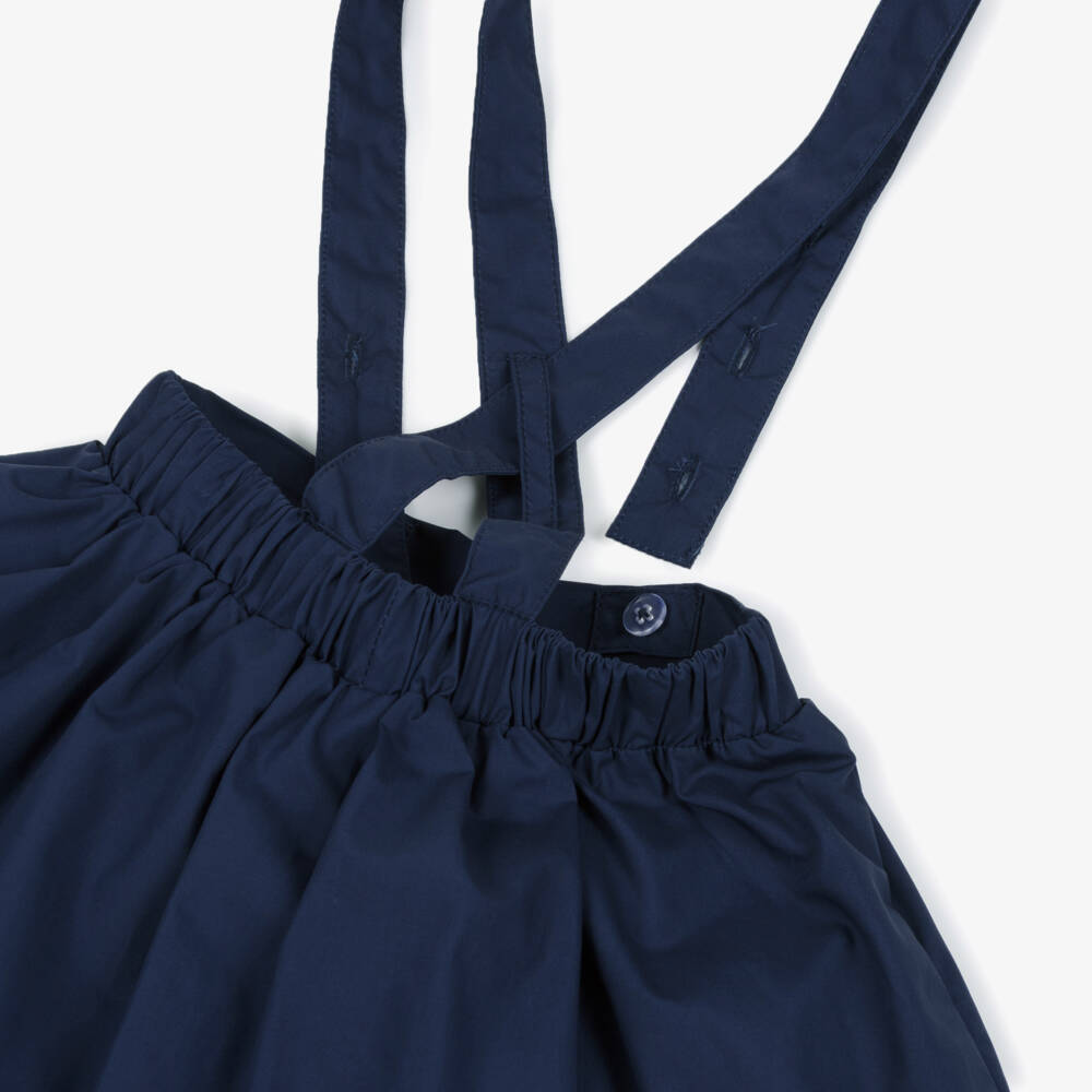 Catimini-Blue Pinafore Skirt | Childrensalon Outlet