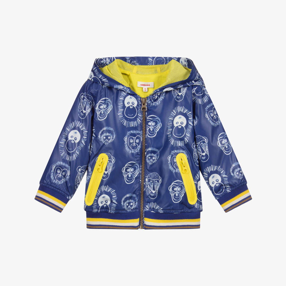 Catimini-Boys Blue Bomber Jacket | Childrensalon Outlet