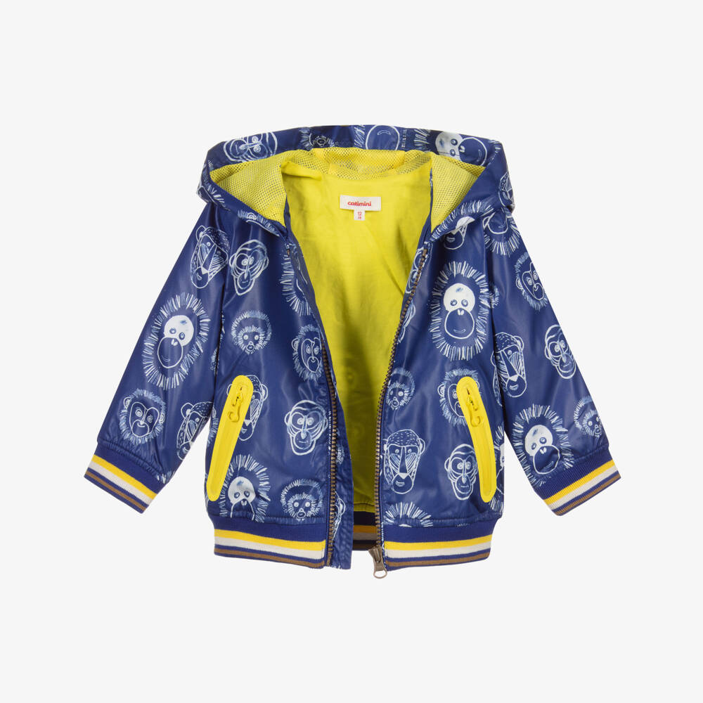 Catimini-Boys Blue Bomber Jacket | Childrensalon Outlet